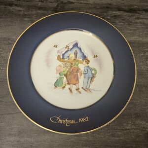 George Good Vintage CHRISTMAS 1982 Collector Plate EVE ROCKWELL Limited Edition